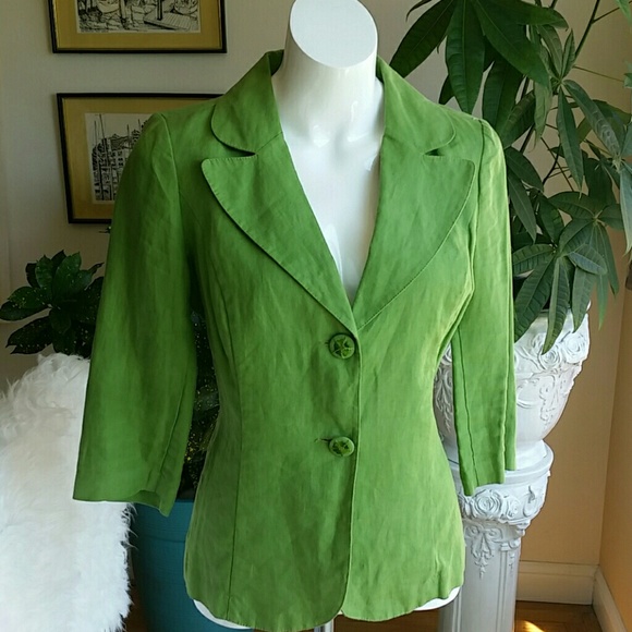 per una linen jacket